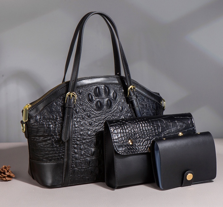 High capacity fashion handbag 3pcs set for women