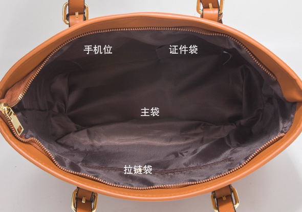 Crocodile handbag fashion composite bag 3pcs set for women