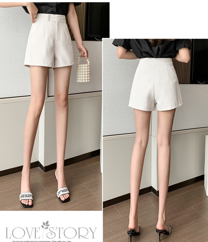 Casual shorts high waist wide leg pants for women