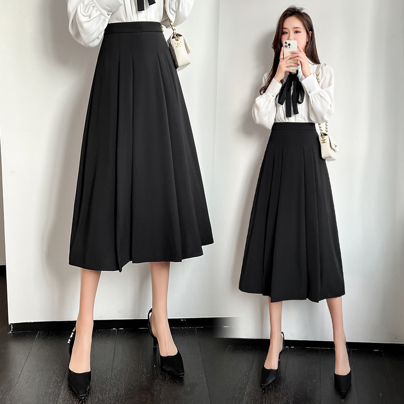 Long long skirt spring and summer business suit