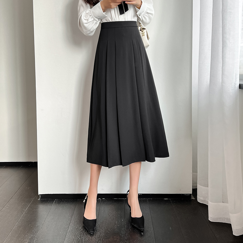 Long long skirt spring and summer business suit