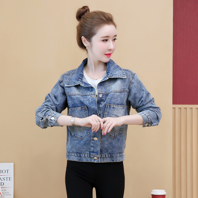 Spring and autumn winter coat Korean style tops for women