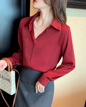 France style tops Korean style shirt for women