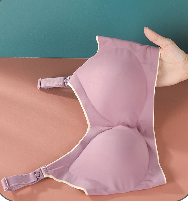 Gather thin Bra breast-feeding underwear