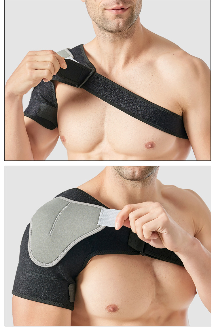 Elderly couples shoulder strap shoulder fixed belt