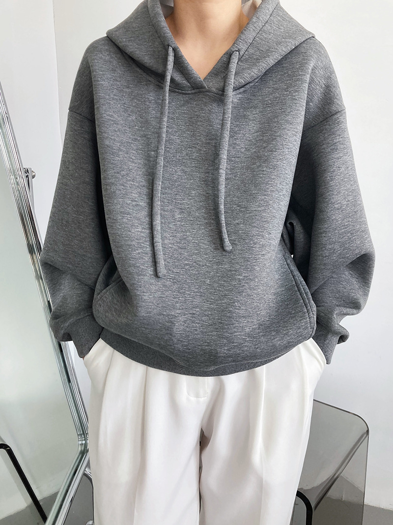 Loose Korean style hoodie cotton space cotton tops