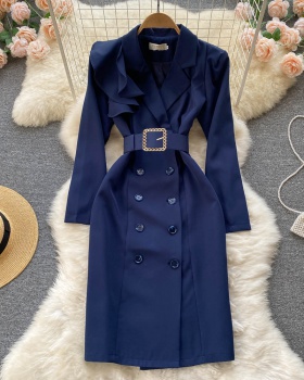 Autumn and winter dress elegant business suit for women