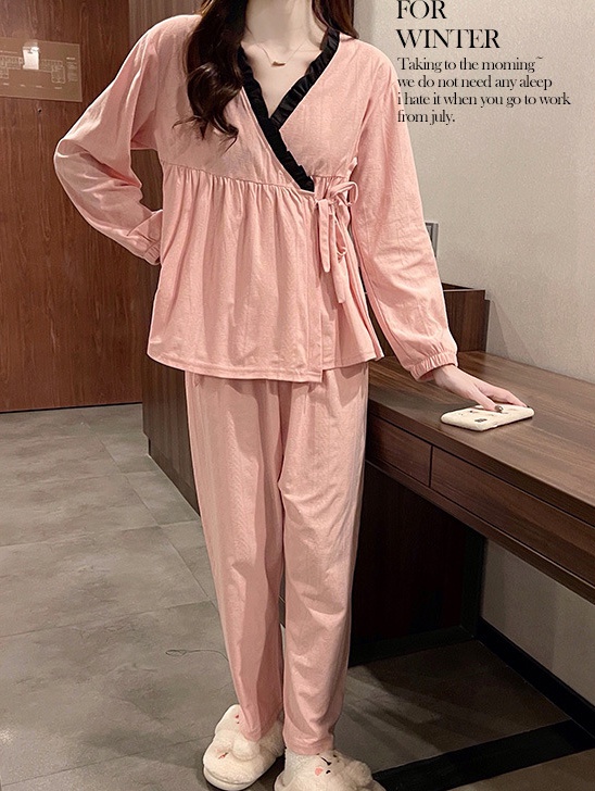 Sexy pajamas V-neck kimono a set for women