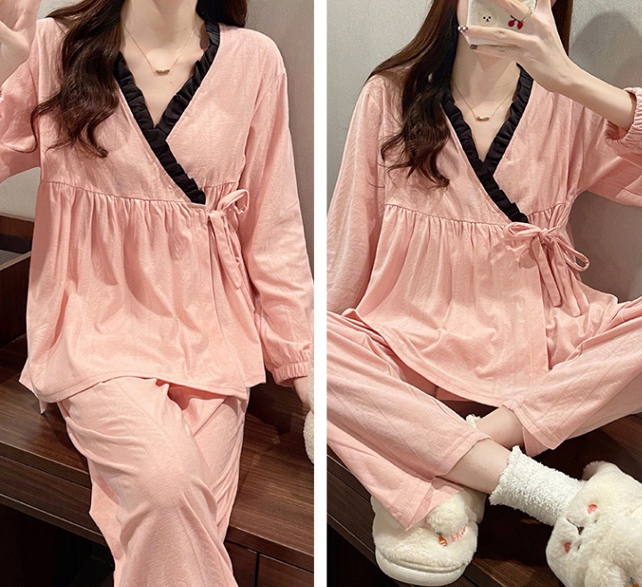 Sexy pajamas V-neck kimono a set for women