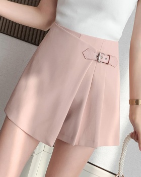 Irregular high waist short skirt spring and summer shorts