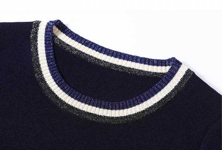 Gauze embroidery skirt knitted small shirt 2pcs set