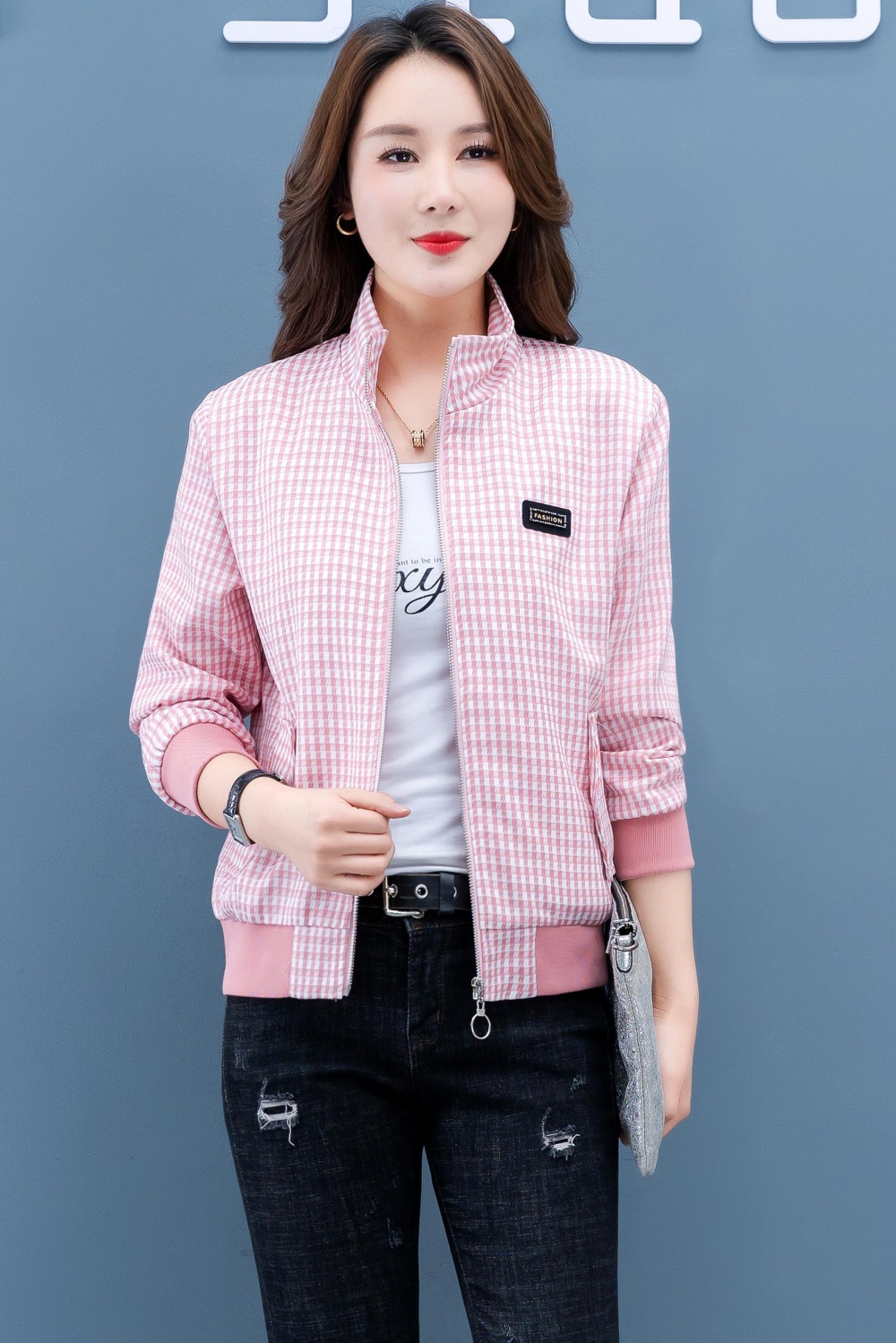 Casual Western style coat spring tops for women