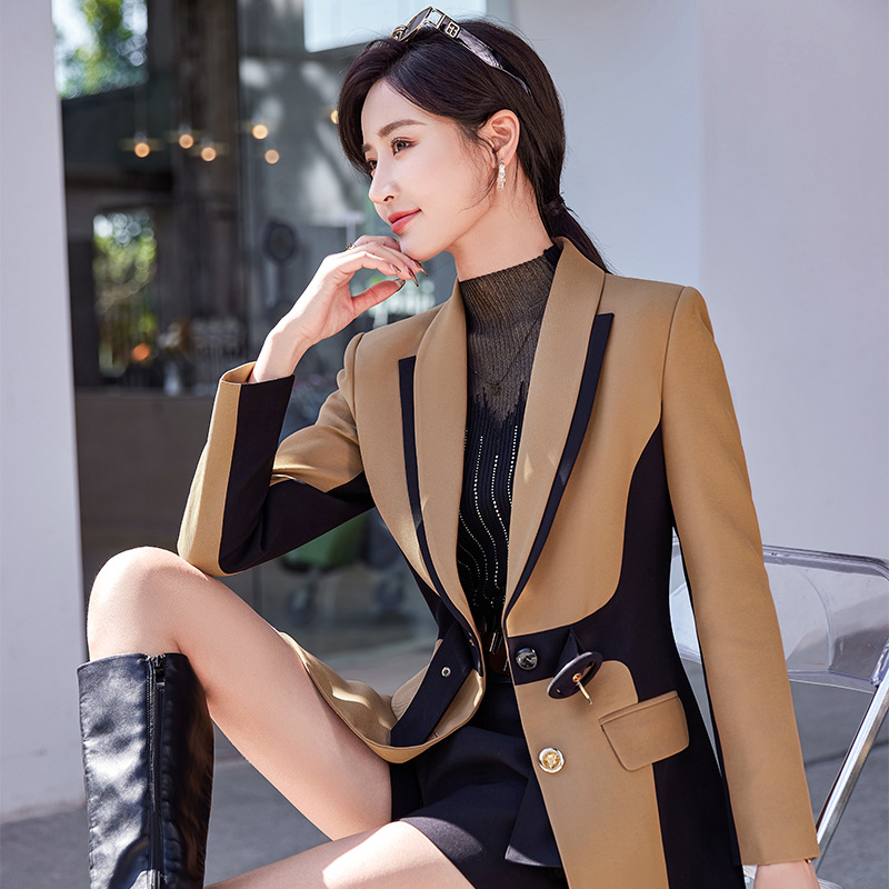 Autumn coat profession business suit 2pcs set for women