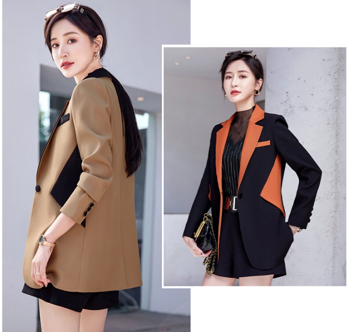 Korean style business suit Casual coat 2pcs set