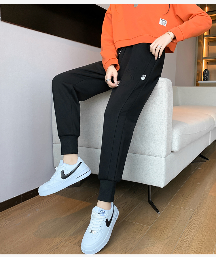 Spring and summer sweatpants all-match casual pants for women