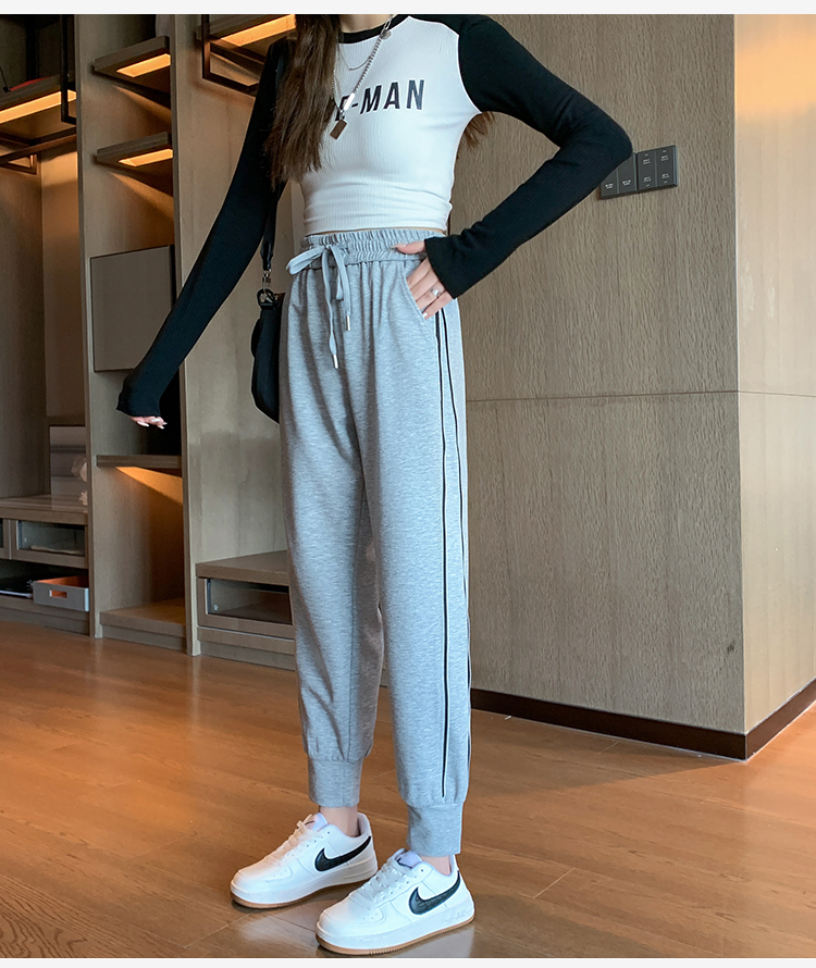 Harem all-match casual pants thin pants for women