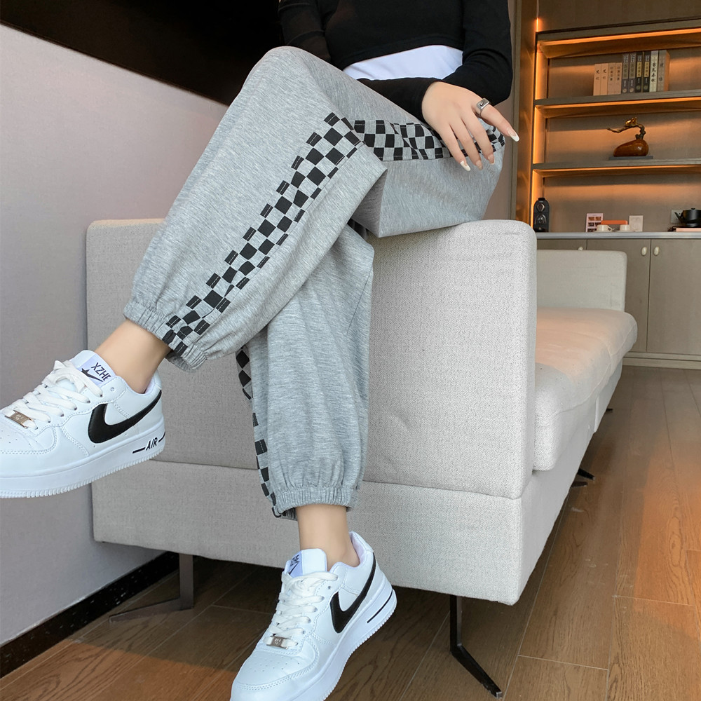Spring and summer all-match sweatpants loose casual pants