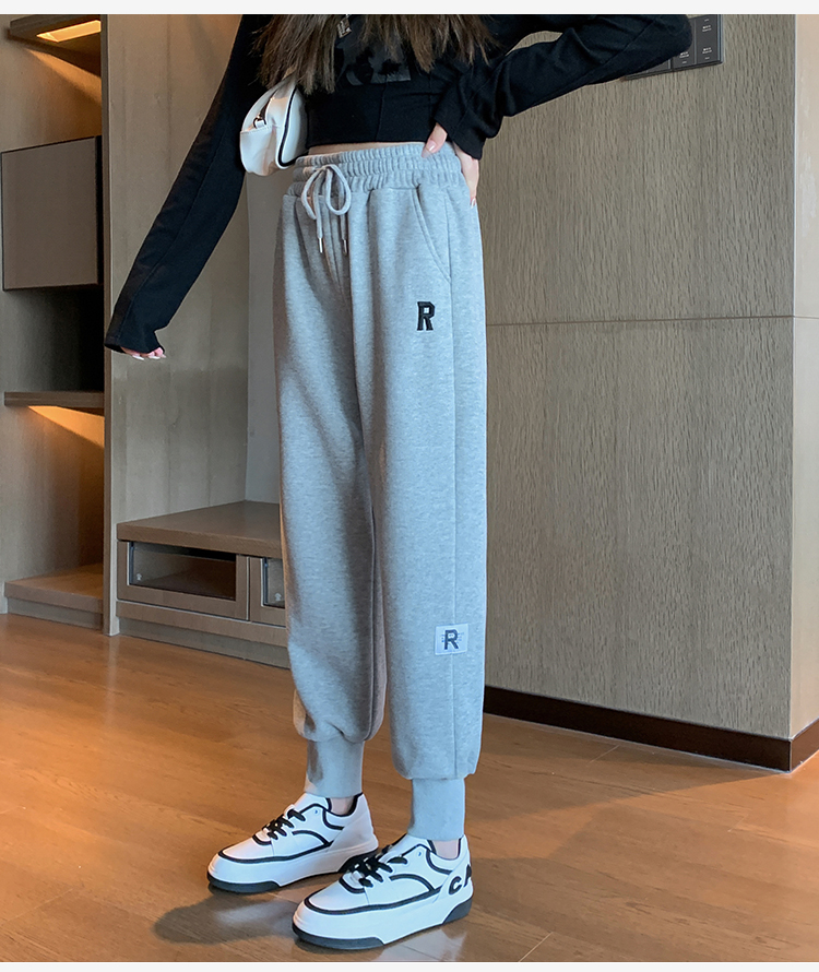 Loose all-match pants thin sweatpants for women