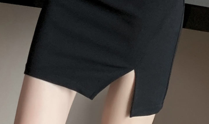 Night show strap dress split short skirt for women