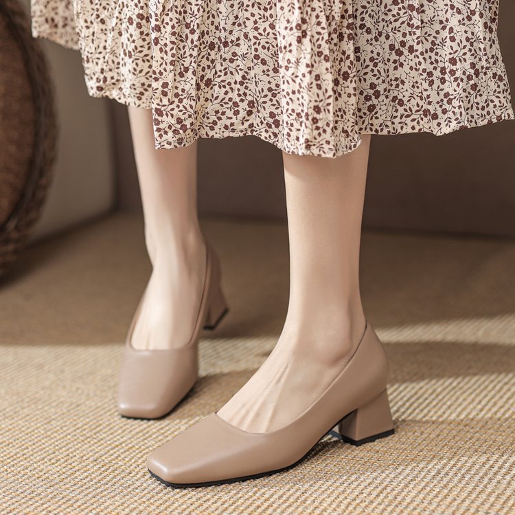 Spring and autumn high-heeled shoes shoes for women