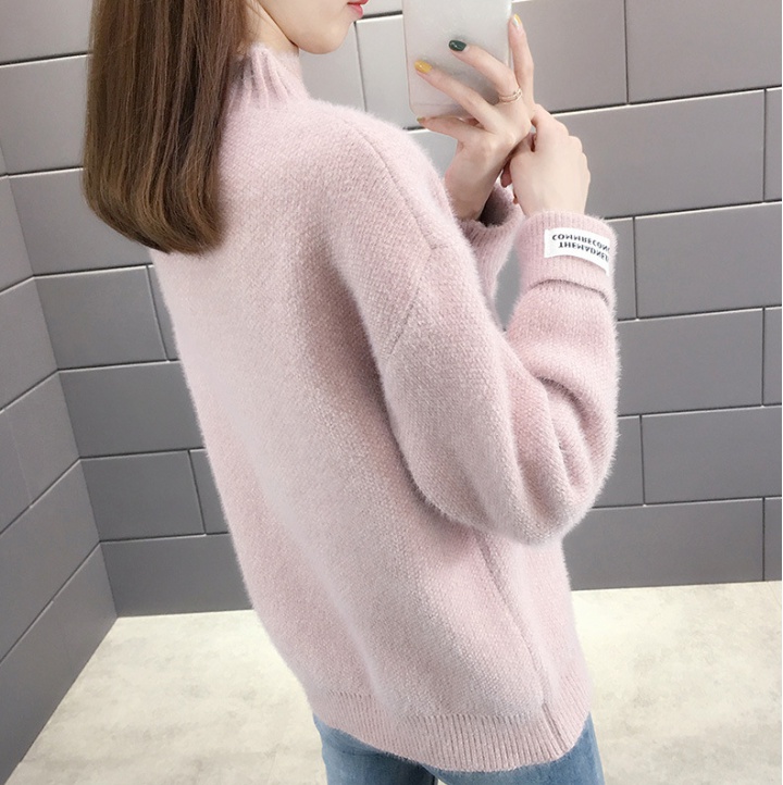 Autumn and winter knitted sweater Korean style tops