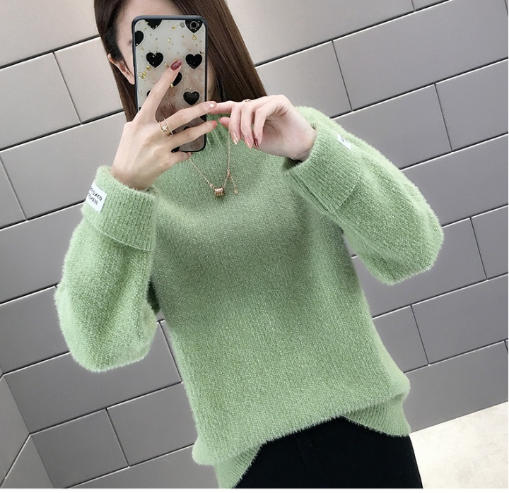 Autumn and winter knitted sweater Korean style tops