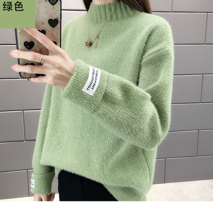 Autumn and winter knitted sweater Korean style tops