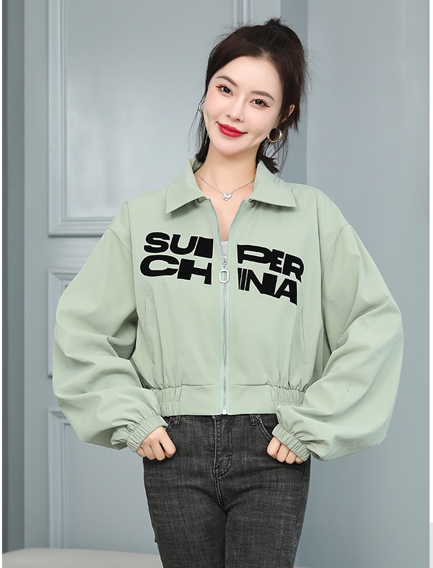Spring and autumn Korean style shirts loose jacket for women