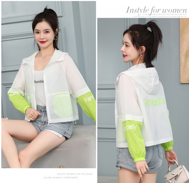 Summer Korean style sun shirt long sleeve coat for women