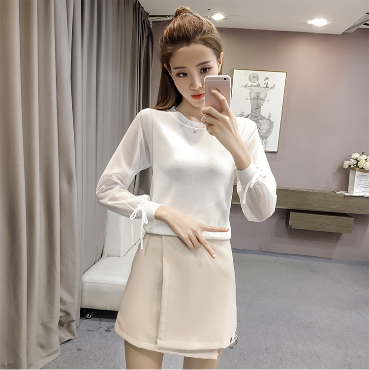 Spring and summer bottoming shirt long sleeve tops