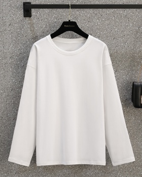 Spring long sleeve loose bottoming T-shirt for women