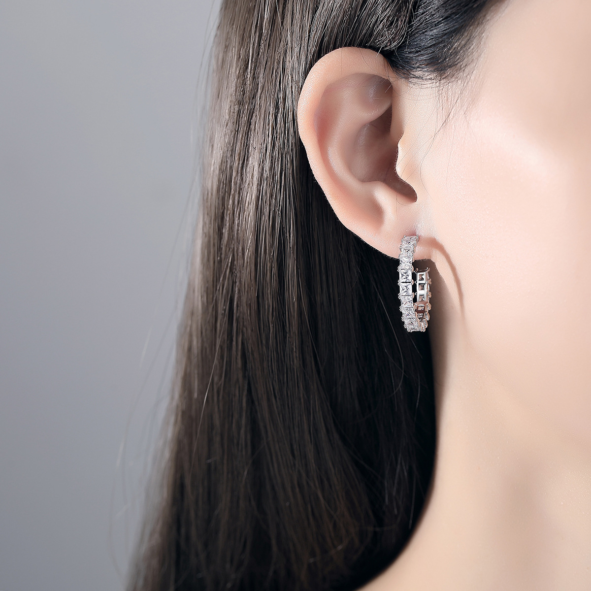 Personality fashion European style stud earrings for women