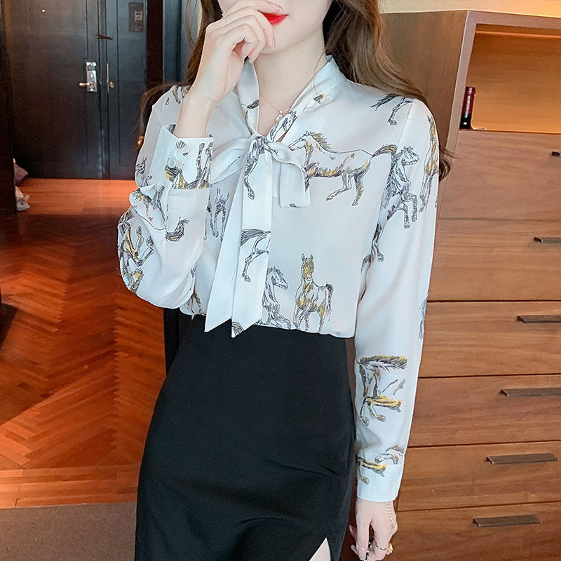 Cover belly temperament small shirt fashion shirt for women