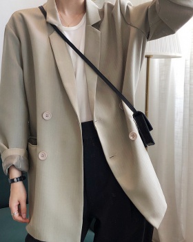 Korean style spring and autumn tops loose business suit