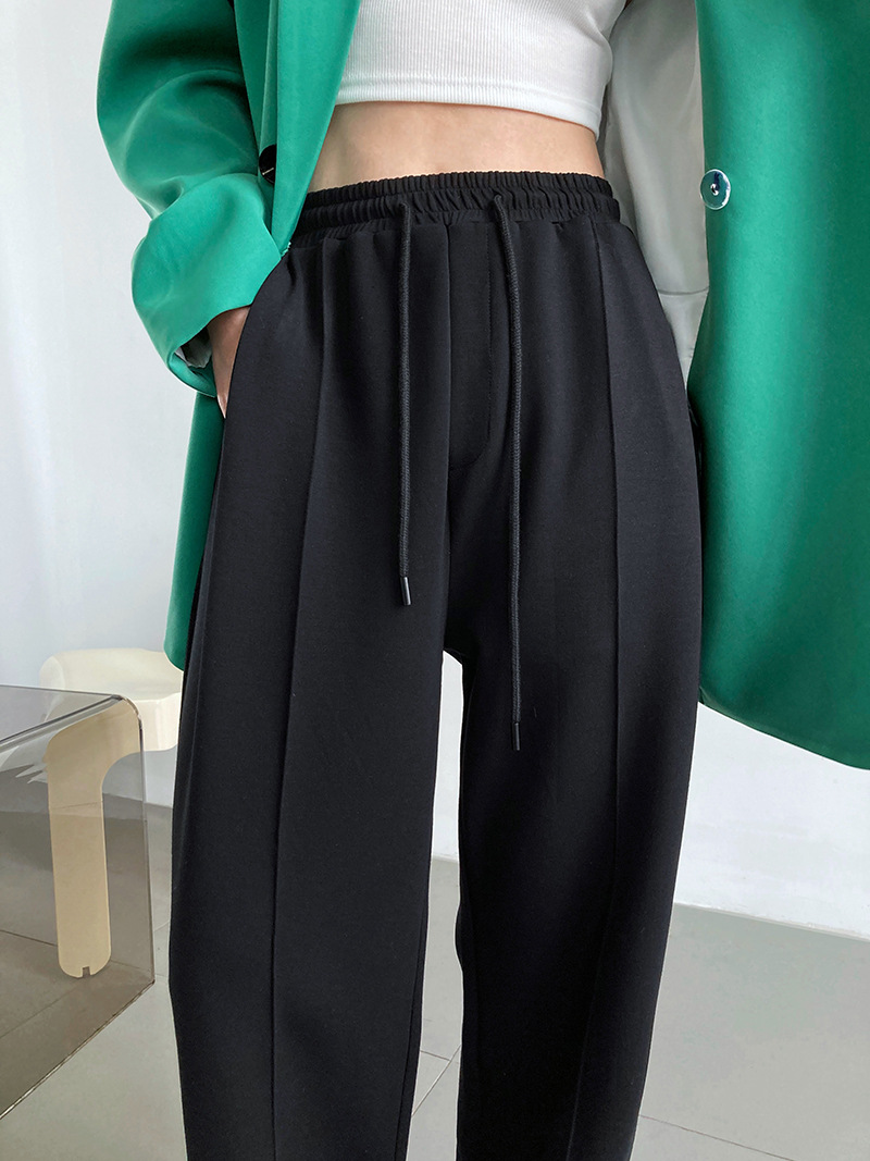 Drape Casual wide leg pants loose long pants for women