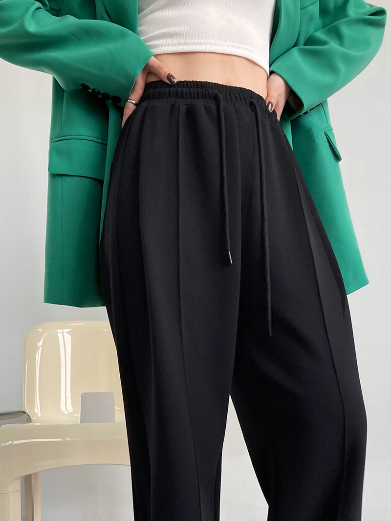 Drape Casual wide leg pants loose long pants for women