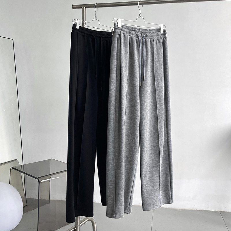 Drape Casual wide leg pants loose long pants for women