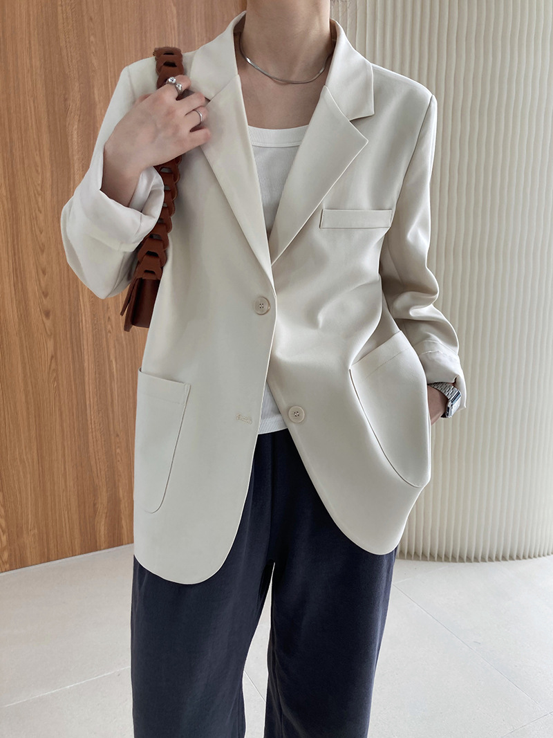 Long sleeve loose tops spring fashion coat for women