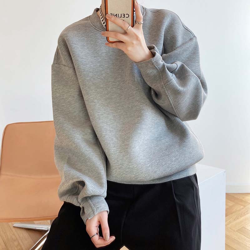 Lazy thin hoodie spring and autumn space cotton tops