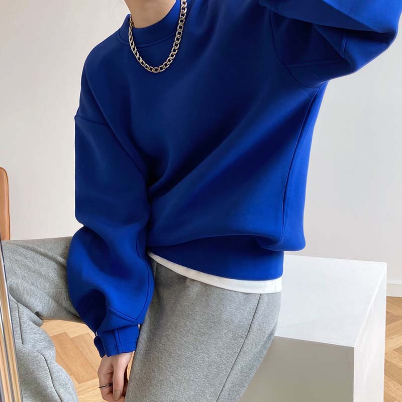 Lazy thin hoodie spring and autumn space cotton tops