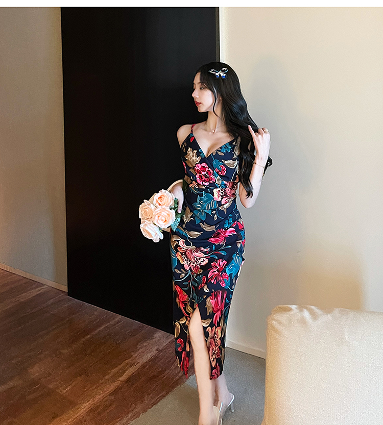 Spicegirl sling sexy floral dress