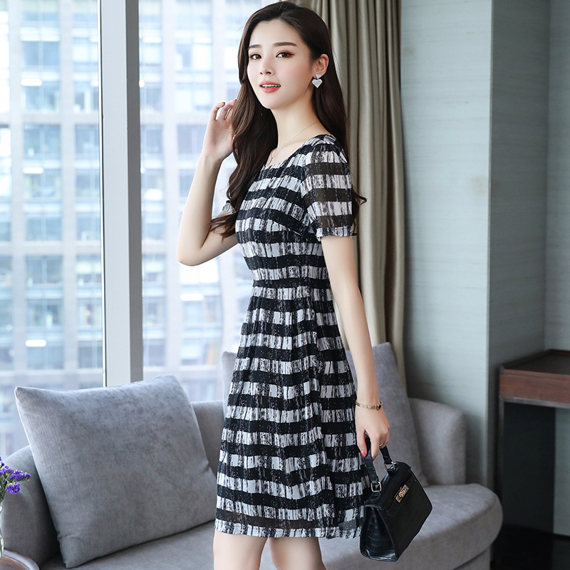 Chiffon spring fashionable summer fashion dress for women