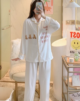 Homewear cardigan pajamas 2pcs set for women
