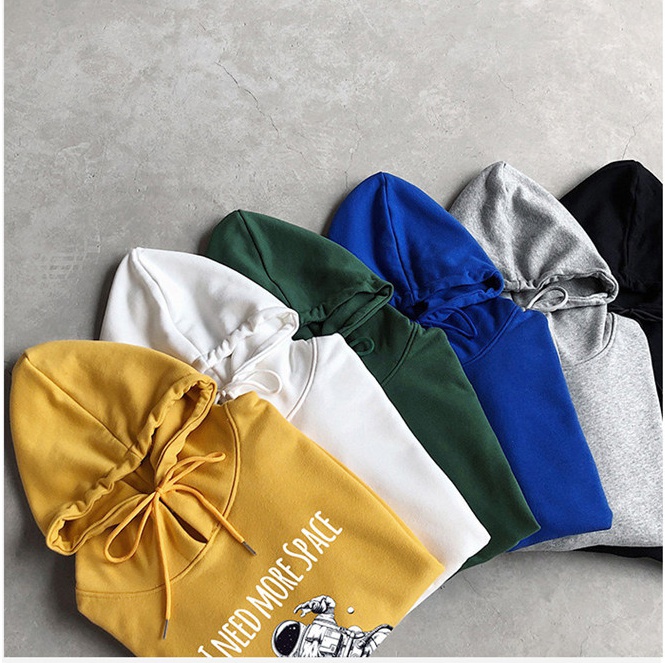 Couples youth printing fashion hoodie for men