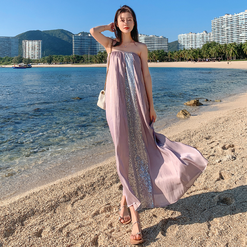 Sexy beach dress tender long dress for women