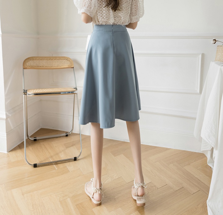 Pure long skirt big skirt one step skirt for women