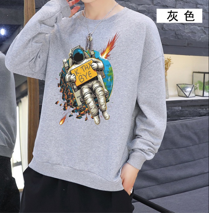 Couples fashion round neck spring and autumn hoodie for men