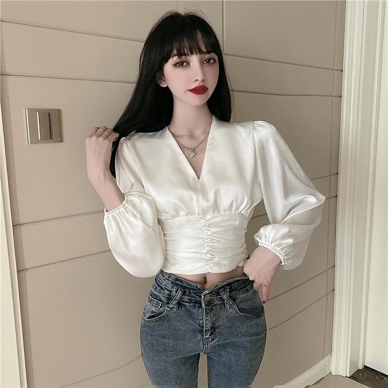 Spring and summer tops Korean style shirt for women