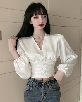 Spring and summer tops Korean style shirt for women