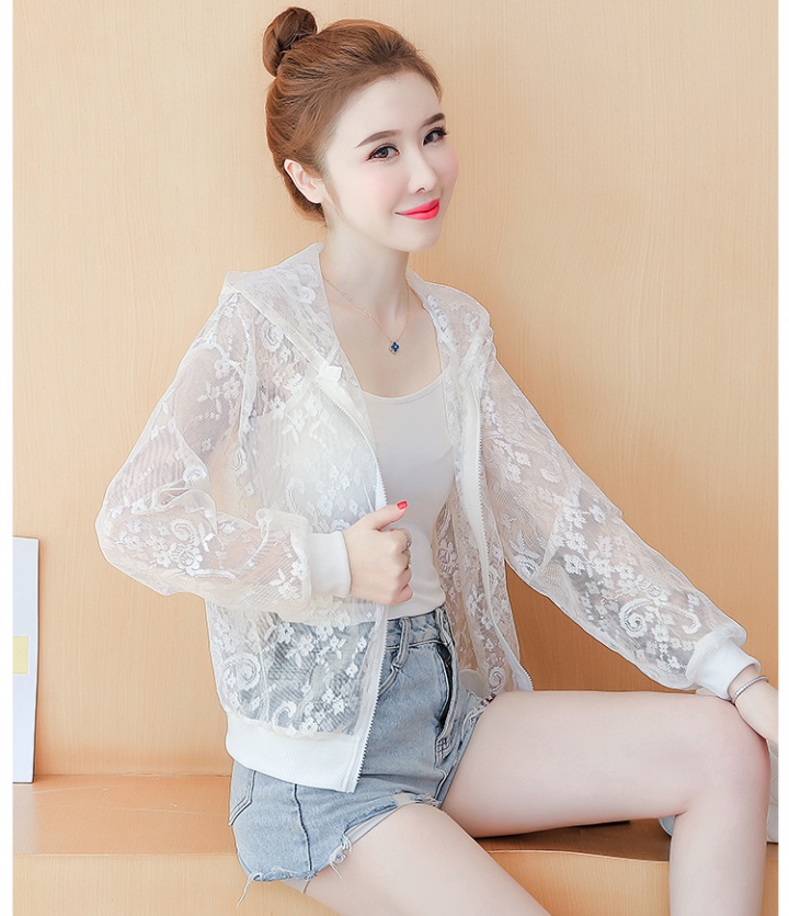 Loose all-match shirts summer air conditioning jacket